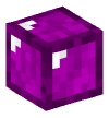 Голова — Фиолетовый блок (с гранями)