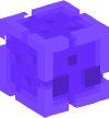 Head — Slime (purple, upside down)