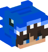 Head — Boy in Shark Costume