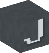 Голова — Серый блок — J
