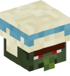 Head — Toolsmith Zombie Villager — 26525