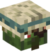 Head — Weaponsmith Zombie Villager — 31518