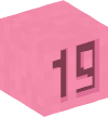 Голова — Розовый блок — 19