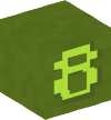 Голова — Зеленый блок — 8