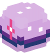 Голова — Фиолетовый пасхальное яйцо