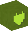 Голова — Зеленый блок — сердце