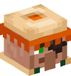 Head — Weaponsmith Villager — 32943