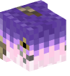 头 — 鱼（紫色，头）