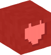 Голова — Красный блок — сердце