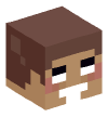 Head — Emoticon Herobrine (Flirty)