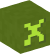 Голова — Зеленый блок — X