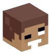 Head — Emoticon Herobrine (Wink)