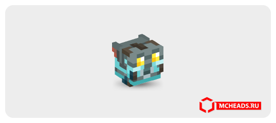 Dark Titan Dragon — Minecraft head
