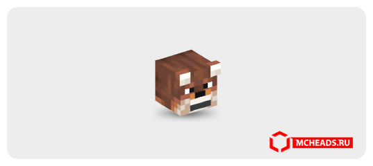 Rusty Wolf — 89367 — Minecraft head