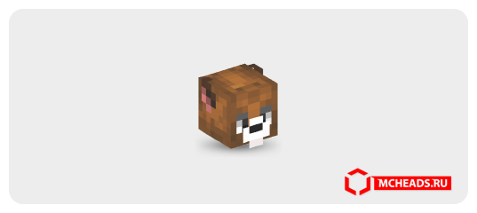 Minecraft Shadow Dog Dog — 67838 — Minecraft head