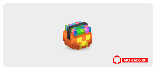Trick or Treat Basket (creeper jack o lantern) — Minecraft head