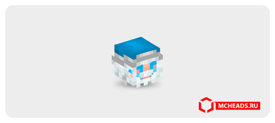 Santa Claus Ice Inverted — Minecraft head
