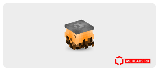 Thai Tea Boba — Minecraft head