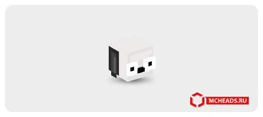 Minecraft Shadow Dog Dog — 63385 — Minecraft head
