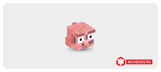 Pig Reuben — Minecraft head