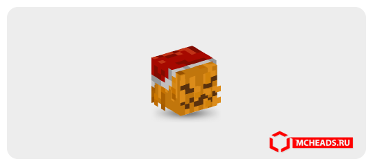 Christmas Pumpkin — Minecraft head