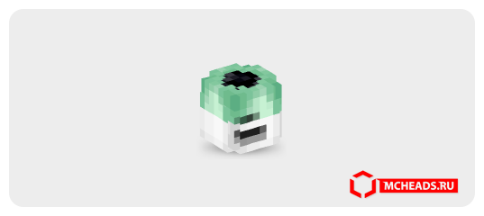 Soylent Bottle (mint chocolate) — Minecraft head