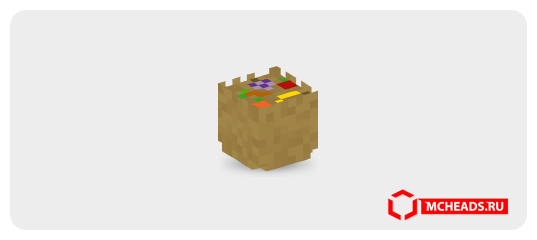 Grocery Bag — Minecraft head