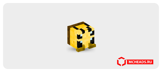 Bee — 86428 — Minecraft head