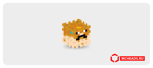 Diamond Pufferfish — Minecraft head