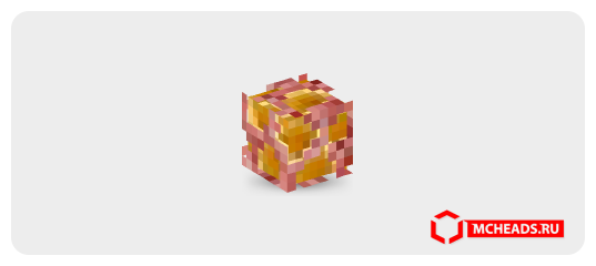 Coral (red) — Minecraft head
