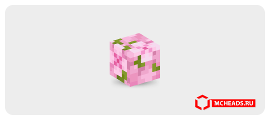 Cherry Leaves — 60624 — Minecraft head