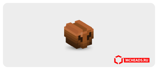 Hardcore Heart (brown) — Minecraft head