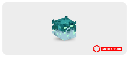 Diamond Pufferfish — Minecraft head