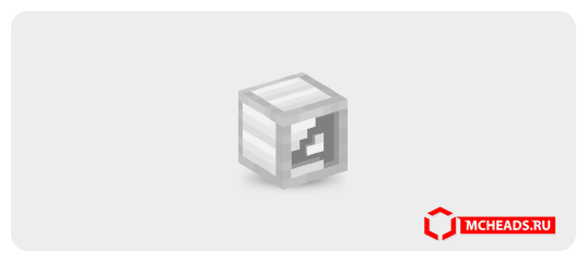 Minecraft Iron Comb Iron 4 — Minecraft head