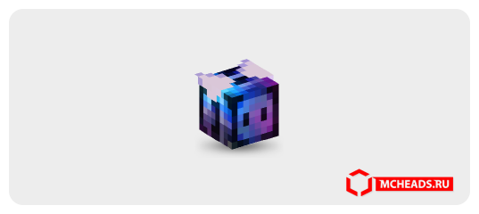 Galaxy Bee — Minecraft head