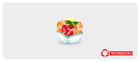 Sundae Build Minecraft Yoghurt Fruit Sundae — Minecraft head