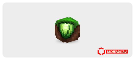 Jungle Heart — Minecraft head