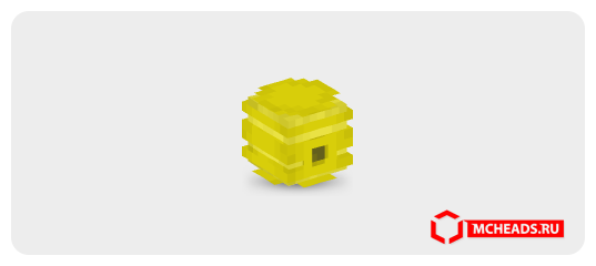 Bee Nest — 994 — Minecraft head