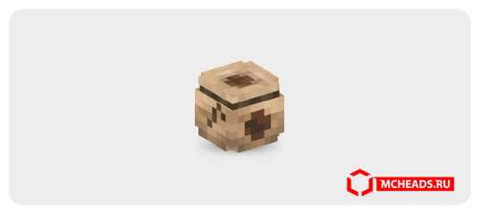 Coffee Bean Bag — Minecraft head