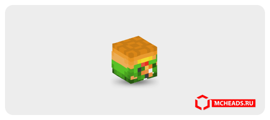 Cheetos Crunchy Cheddar Jalapeno — Minecraft head