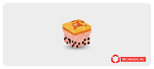 Raspberry Bubble Tea — Minecraft head