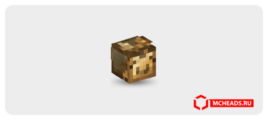 Bronze Minnie Mouse — Minecraft head