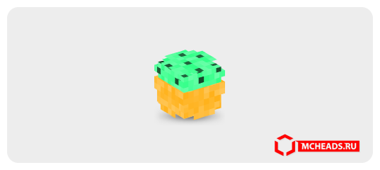 Ice Cream (mint) — Minecraft head