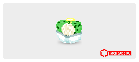 Sundae Build Minecraft Kiwi Sundae — Minecraft head